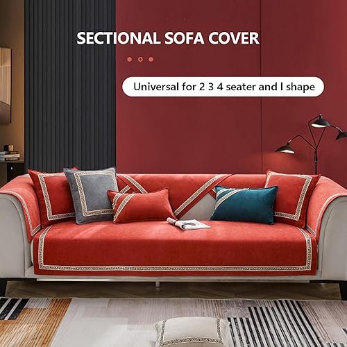 Housses De Canapé D Angle avec Accoudoirs, Housse Protege Canape Angle Griffe Chat, Lavable Chenille Housse De Canapé Antidérapante Lavable Universelle Couverture Canape - Nail Gallerys