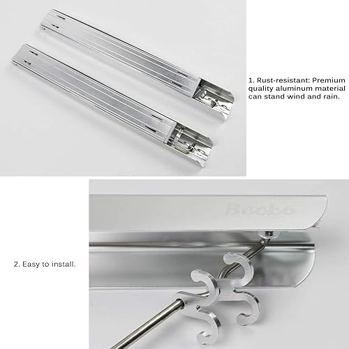 Cintre/système de séchage pliable à fixation murale pour économiser de l’espace - Lot de 2 - Nail Gallerys