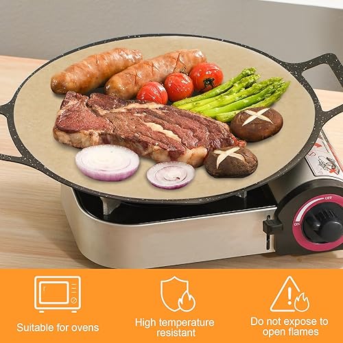 APOMOONS Lot de 100 feuilles de papier sulfurisé rond anti-adhésif - 30 cm - Résistant à la chaleur - Pour poêles, barbecue, pizza, gâteau, friteuse à air - Nail Gallerys