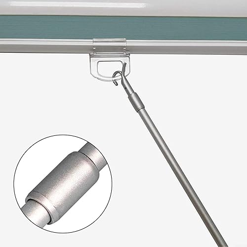 Tringle télescopique pour fenêtre de toit - 33 à 60 cm - En alliage d'aluminium - Nail Gallerys