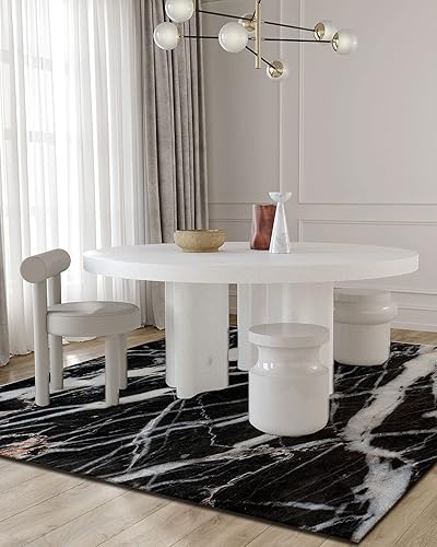 Panorama Tapis du Sol Cuisine Salon - Différentes Tailles - (Texture du Bois Beige 60x110 cm) - Nail Gallerys