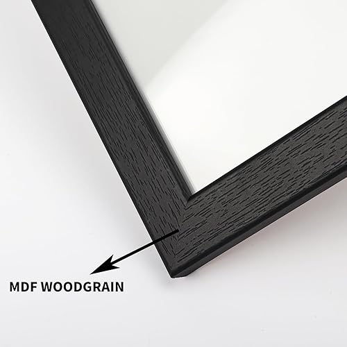 PETAFLOP - Cadre Photo 10 x 15 cm Set de 7, Cadre Rustique Marron pour Photos 10 x 15 cm, pour Mur Et Comptoir. - Nail Gallerys