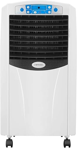 Uniprodo Rafraichisseur D'Air Évaporatif Portatif Ventilateur Rafraichisseur Sans Évacuation UNI_COOLER_03 (5-En-1, 6 L, Télécommande, Minuterie) - Nail Gallerys