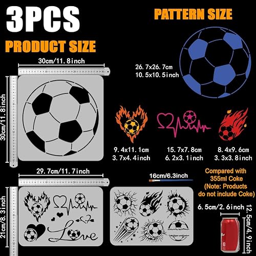 FINGERINSPIRE Pochoirs Papillon Avec Un Pinceau 29.7X21cm Pochoir Motif Nœud Celtique Pochoirs de Peinture Insectes Volants Réutilisables Modèle de Thèmes Animaux pour Bois Mur Tissu Meubles - Nail Gallerys