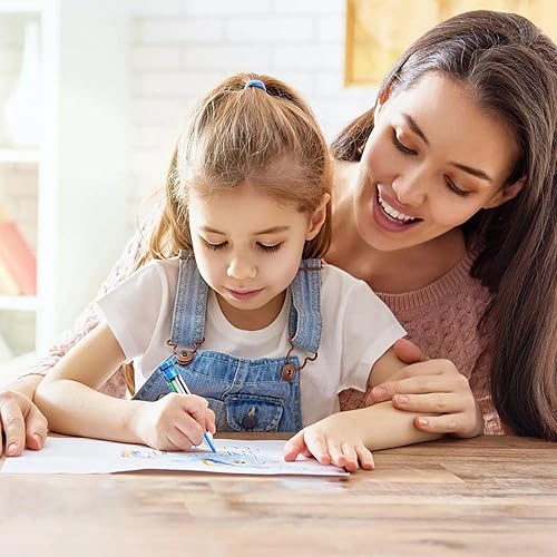 Crayons rotatifs – Crayon à dessin | Portable 8 couleurs rétractables, crayons de pressage pour garçons - Nail Gallerys