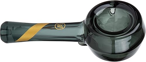 Marley Natural |Smoked Glass Spoon Pipe - Nail Gallerys