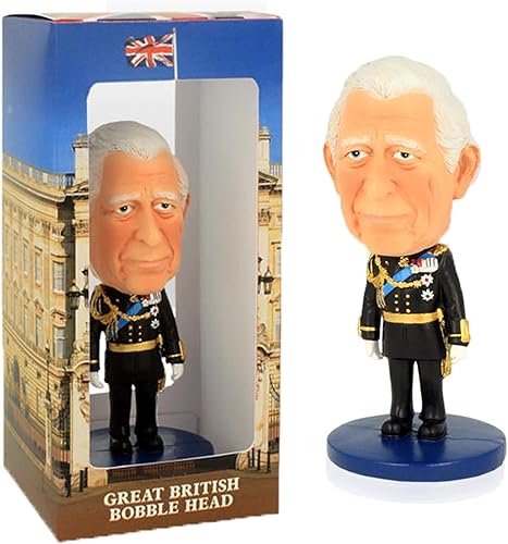 ELGATE Figurine commémorative du couronnement du Roi Charles III - Décoration d'intérieur Parfaite et Souvenir de Collection pour Les Fans de la Famille Royale Britannique (par LILAJ) - Nail Gallerys