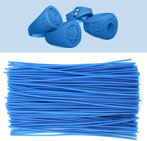 Pongnas Ligne de Cire pour Bijoux, Ligne de Cire Modélisation de Bijoux Faire Anneau Outil de Modélisation, Facile à Modéliser, Pas de Flexion, Pas de Résidu dans la Combustion,Cire pour Bijoux - Nail Gallerys