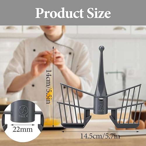 Lot de 2 mélangeurs papillon pour TM5 TM6 TM31, batteur papillon, batteur pour robot de cuisine, pièces de rechange pour robot de cuisine Vorwerk - Nail Gallerys