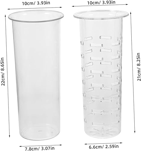 ULTECHNOVO 2Pièces Distributeur de Boissons Infuseur à Fruits et Cylindre de Glace Design pour Boissons Froides pour Restaurants Compatible - Nail Gallerys