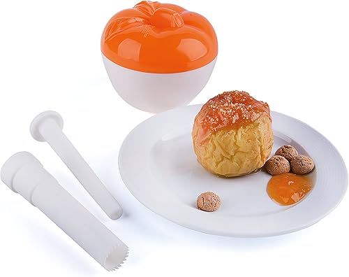 Excelsa Quick Cook Lot de 2 cuiseurs à Pommes à Micro-Ondes avec lévoreuse, Blanc, 2 unités - Nail Gallerys