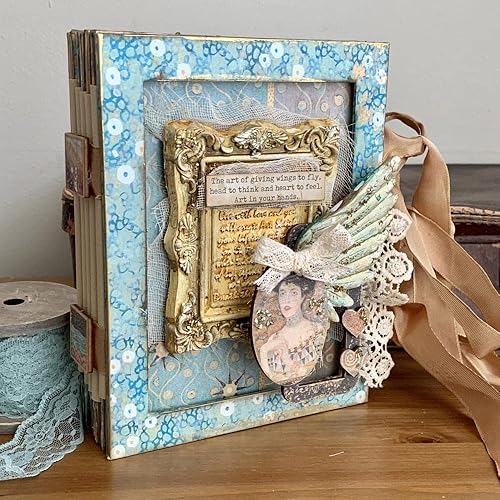 Stamperia SBBL97 Lot de 10 feuilles de papier de scrapbooking 5 (12' x 12') - Various - 30,5 x 30,5 cm - Nail Gallerys