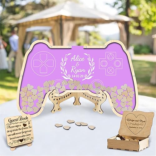 Alternatives de livre d'or photo personnalisé pour fête prénatale, cadre photo de bébé, livre d'or souvenir pour livre d'or d'anniversaire, décorations de réception - Nail Gallerys