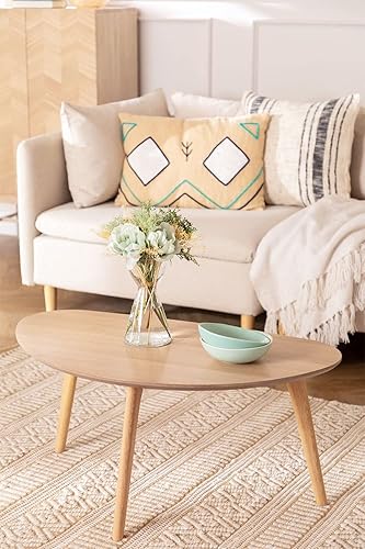 SKLUM Table d'appoint en MDF et Bois de pin Yavik - Nail Gallerys