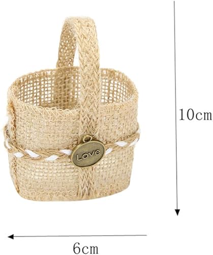 4 Pièces Panier Tressé En Rotin Oreiller Danneau De Panier De Fleurs Paniers De Mariage Avec Poignées Paniers Rustiques Tressés Panier à Oeufs Simple La Mariée Panier De Cueillette - Nail Gallerys