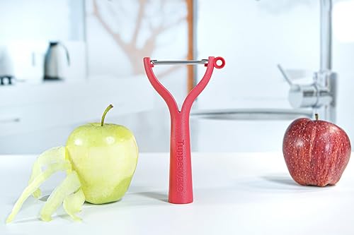 TUPPERWARE Eplucheur 2 en 1 rouge (2) 8187 - Nail Gallerys