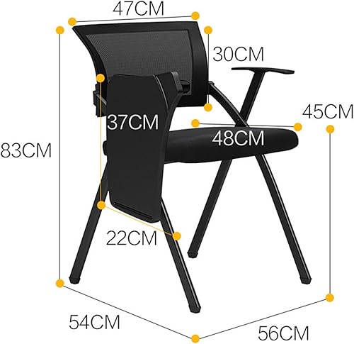 Chaise Conférence Pliante Fauteuil À Tablette，chaises De Bureau À Domicile Chaise D'étude Pour Formation En Classe École Avec Bras Tablette Pour Droitier,chaise Bureau Ergonomique Avec Siège Rembour - Nail Gallerys