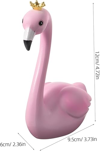 ULTECHNOVO décoration de gâteau decoration fete décoration fete decor gateau pâtisserie accessoires flamingo anniversaire faire la fête ornement au gâteau décor de gâteau flamant rose résine - Nail Gallerys
