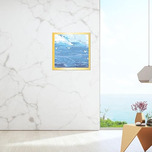 mimika Cadres Photo en Diamant, Cadres d'art magnétiques, Cadres Photo muraux 30x30 cm, Cadres Photo, Image d'affichage pour la décoration la Maison - Nail Gallerys