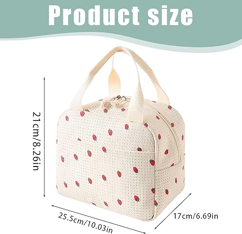 MUNSKT Sac Isotherme Repas Pour Homme Femme Enfant Sac Lunch Box Isotherme Sac à Lunch Isolé En éTanche réutilisable Sac Lunch Isotherme Portable pour Bureau Voyage Pique Nique - Nail Gallerys