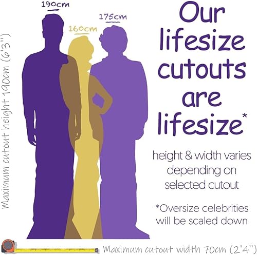 Pedro Pascal (Vest) Silhouette en Carton Grandeur Nature - Nail Gallerys