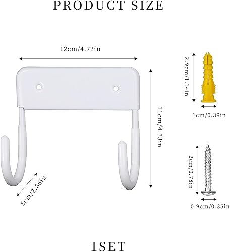1 support mural pour planche à repasser, support de planche à repasser, support de planche à repasser, support de planche à repasser, montage mural, pour petits et grands crochets de rangement pour - Nail Gallerys