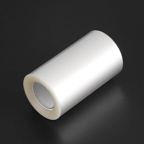 TOPINCN Gâteaux Collier Clair Bandes de Gâteau Mousse Entourant Ruban Adhésif pour Emballage Collier Gâteau Feuilles de Papier Acétate, 8cm*10m - Nail Gallerys