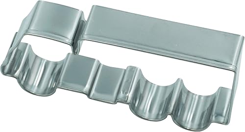 Unbekannt Emporte-pièce Camion Blanc 1 Pièce Passe au lave-vaisselle Acier inoxydable 7,8 cm - Nail Gallerys