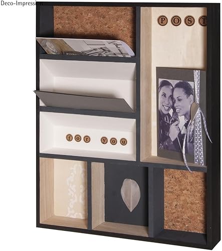 Rayher Etagère murale en bois, FSC Mix Credit av support de suspension, 62697000 - Nail Gallerys