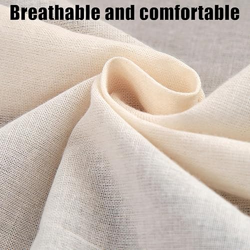 8 Pièces Étamine Alimentaire,50x50cm Réutilisables et Lavables Cheesecloth,Mousseline Alimentaire,En mousseline lavable pour Filtrer Fromage Beurre Jus Lait de Noix - Nail Gallerys