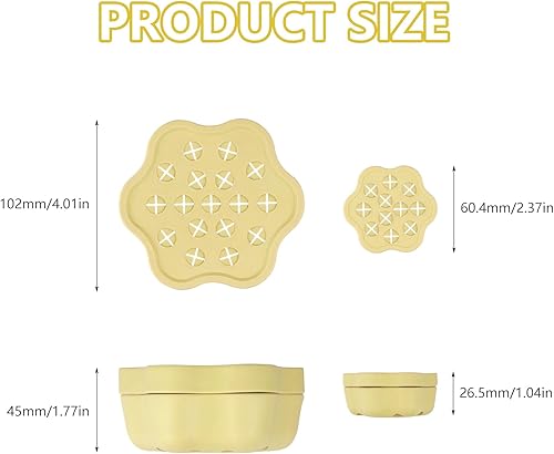 2 Pièces Support de Tige en Spirale Ikebana, Support de Tige Fleur Bricolage, Twister de Bouquet for Arrangement Floral, Outil D'arrangeur Floral pour la Décoration (jaune) - Nail Gallerys