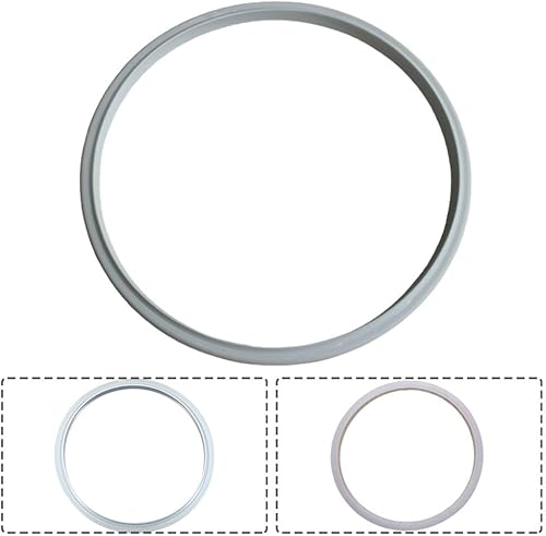 Joint en silicone de 20 cm pour anneau de remplacement pour autocuiseur, joint fiable pour la cuisson - Nail Gallerys