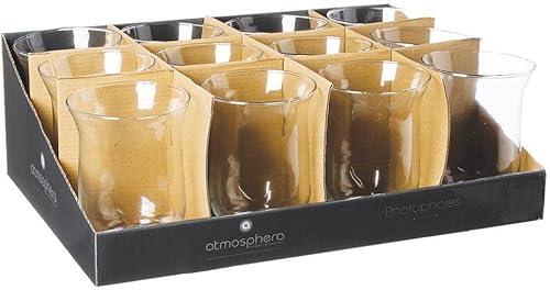 Atmosphera - Photophore - verre - H15 cm - Nail Gallerys