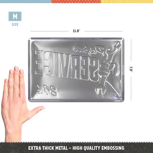 Nostalgic-Art Plaque en tôle rétro 20 x 30 cm - Cadeau pour papa - En métal - Design vintage avec inscription en allemand - Nail Gallerys