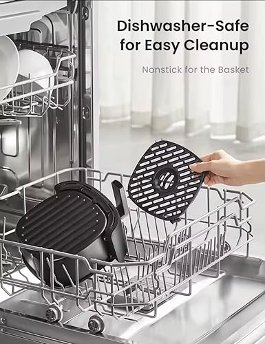 Friteuse à Air Sans Huile 2L -Air Fryer Multifonction 1700W avec Écran Tactile, 12 Programmes de Cuisson, Capacité Familiale, Friteuse Diététique, Noir - Nail Gallerys