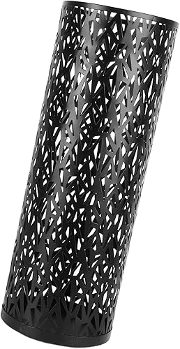 Support de Porte-Parapluie Rond en Métal pour Entrée – Design Creux, D H – Bac de Rangement pour Parapluie Déco pour la Maison, l'Hôtel, Le Bureau – Support Fonctionnel élégant - Nail Gallerys
