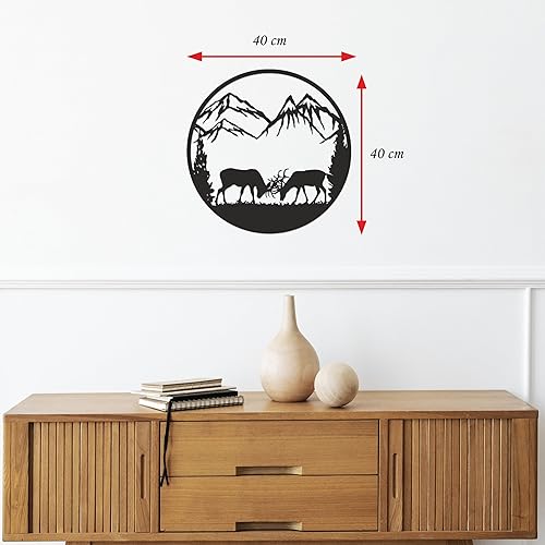 Panneau décoratif Arbre 30 cm. Décoration murale géométrique. Arbre découpé. Ornement suspendu. Made in Europe. - Nail Gallerys