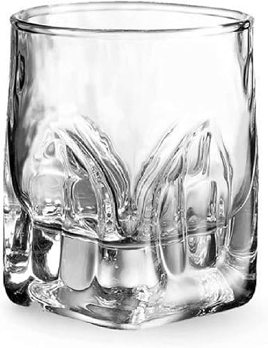 Provance Lot de 6 verres à shot en cristal massif de qualité supérieure - 55 ml - Passe au lave-vaisselle - Aspect élégant - Nail Gallerys