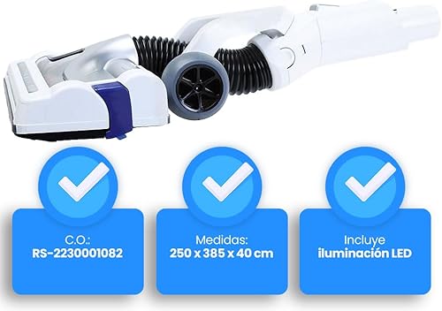 Anakel Home Electrobrosse RS-2230001082 pour Aspirateur Rowenta Air Force 360, Air Force 360 Max, Air Force 560, Air Force 560 Flex... | RH5729, RH90XX | Couleur Blanche - Nail Gallerys