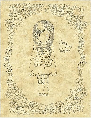 Santoro Gorjuss Le Petit Ami Tampons en Caoutchouc - Nail Gallerys