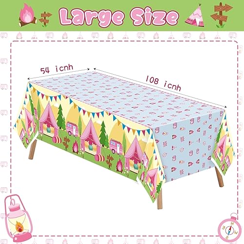 Haooryx Lot de 3 nappes de table rectangulaires - En plastique imperméable - Pour baptême, communion et fête - Bleues - Motif : Dieu et bénédiction - Nail Gallerys