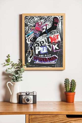Spider Man Across The Spider Verse Poster 30 x 40 cm - Nail Gallerys