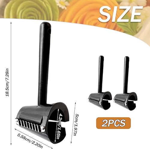 2pcs CUCUBRIMBLE & CAROT SCICER, Peeler en spirale en acier inoxydable et pour les légumes et les fruits, gadgets de cuisine - Nail Gallerys