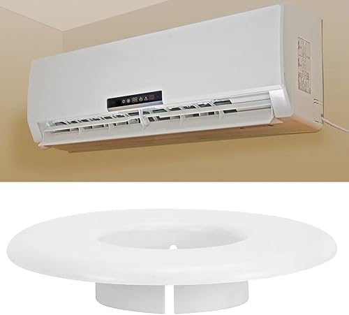 Pilipane Couverture de décor de climatiseur,Couverture de Trou de Mur de climatisation, Accessoires décoratifs de cloison de climatiseur (2.2in) - Nail Gallerys