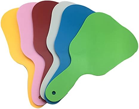 USfire Lot de 5 miroirs de maquillage en plastique avec poignée en forme de dents - Nail Gallerys