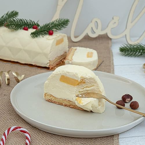 CÉCOA • Moule Silicone 8 Gâteaux Sapins de Noël • Silicone 100% Alimentaire • Sans BPA • Anti-Adhésif • Four, Frigo, Congélateur • Températures -40°C à +230°C - Nail Gallerys