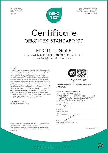 Hammetex Lot de 4 torchons 100 % coton gaufré - 50 x 70 cm - Doux, absorbants et à séchage rapide - Certifié Oeko-Tex - Gris - Nail Gallerys