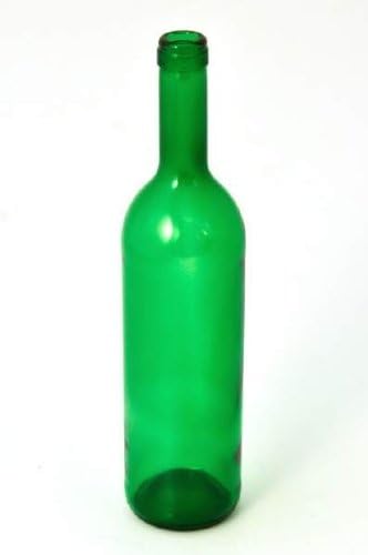 Destillatio 12 x Bouteille de Bordeaux- Vert (0,75L) - Nail Gallerys