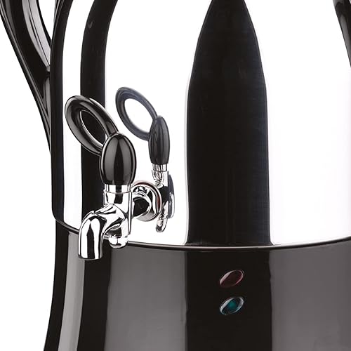 Korkmaz A341-04 Caykolik Electrical Samovar, noir - Nail Gallerys