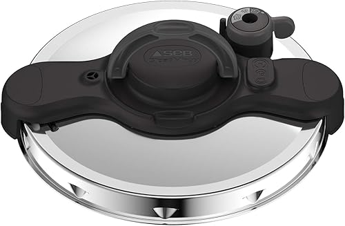 Seb ClipsoMinut'® Chef 6 L, 5/6 personnes, 2-en-1 Cocotte-minute® et faitout, Revêtement antiadhésif, Tous feux dont induction, Autocuiseur, Fabriqué en France P4800701, fabriqué en France - Nail Gallerys